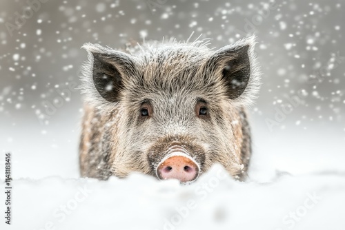 Wallpaper Mural A wildebeest mid-run isolated on a transparent background.. Beautiful simple AI generated image Torontodigital.ca