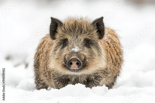 Wallpaper Mural A wildebeest mid-run isolated on a transparent background.. Beautiful simple AI generated image Torontodigital.ca