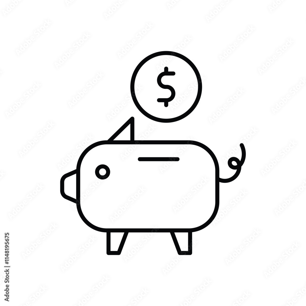 Contract vector icon stock illustration Contract vector icon stock illustration