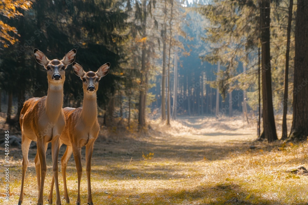 Fototapeta premium Close-up shot of a green plant with water droplets, great for nature or science illustrations. Beautiful simple AI generated image