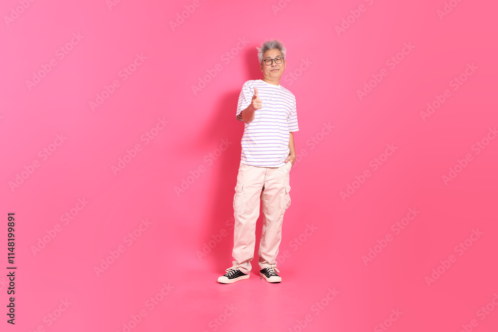 Fototapeta premium Active Senior Man