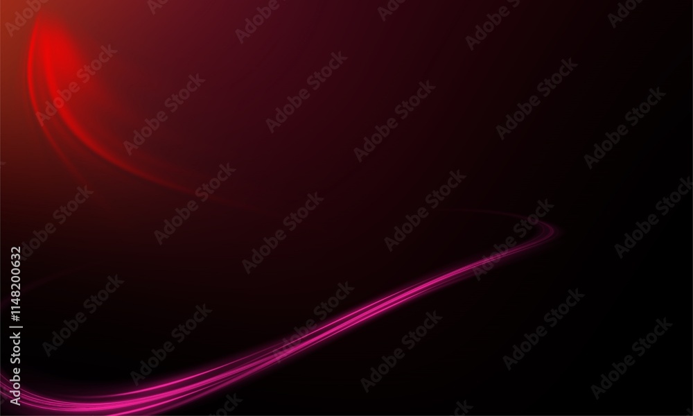a red light is shining on a black background. a red light is shining on a black background.