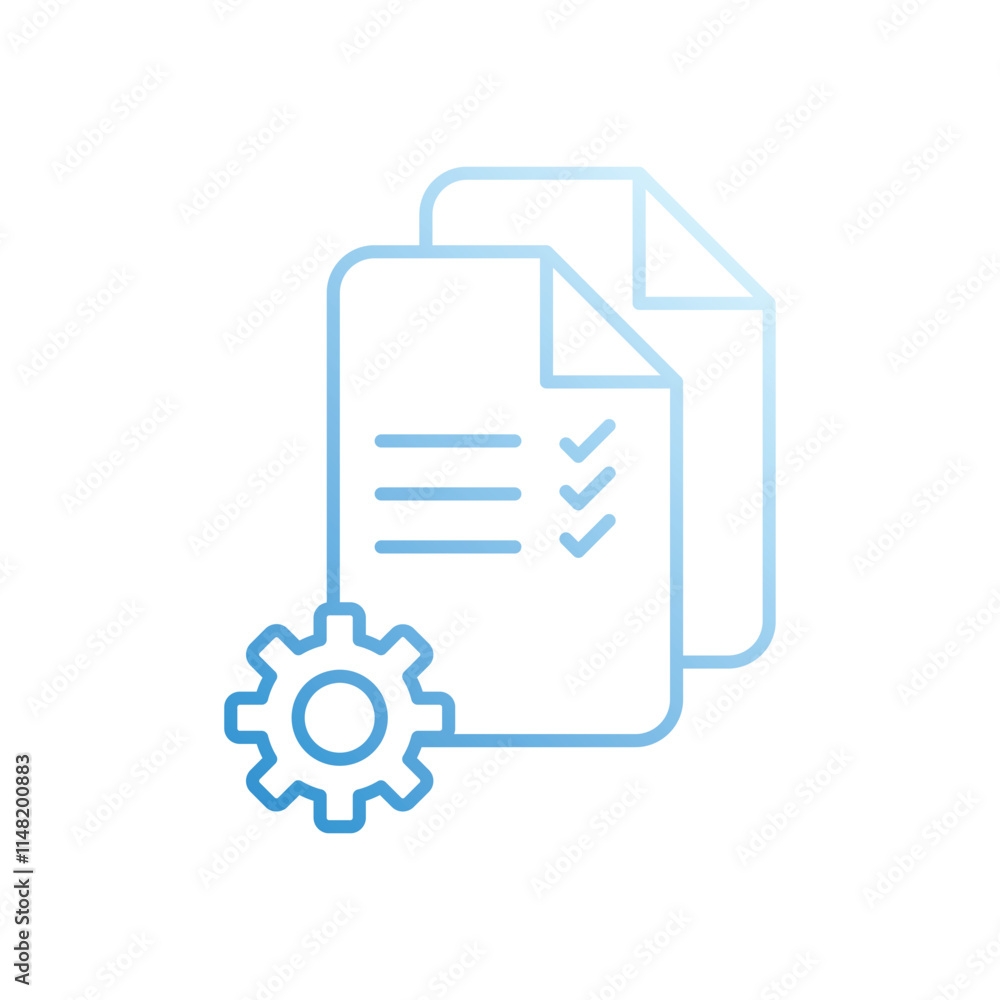 Project Management vector icon stock illustration Project Management vector icon stock illustration