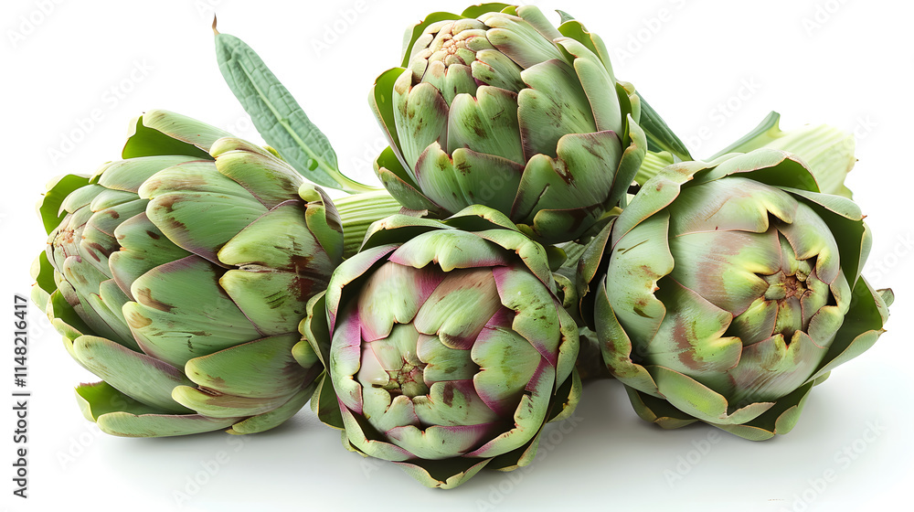 Obraz premium artichoke isolated on white background