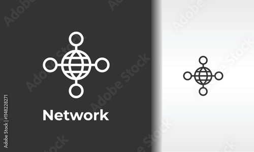 Network Vector, Icon Or Logo Sign Isolated Symbol Illustration