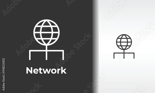Network Vector, Icon Or Logo Sign Isolated Symbol Illustration