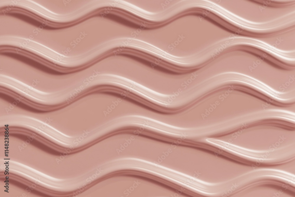 PANTONE 17-1230 Mocha Mousse Minimalist 3D Pattern Wallpaper Design PANTONE 17-1230 Mocha Mousse Minimalist 3D Pattern Wallpaper Design