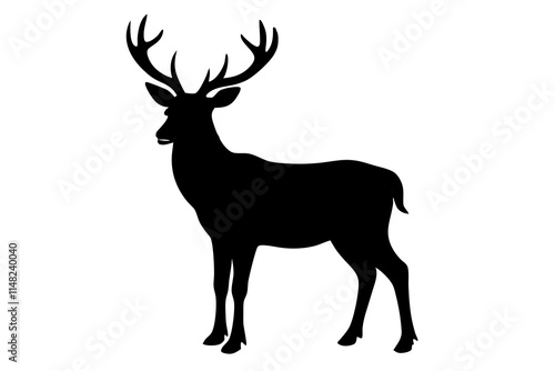 deer silhouette vector