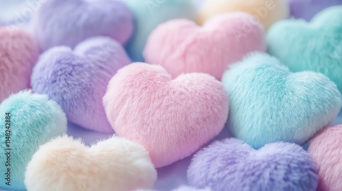 Valentine's Day Themed Background, Generative AI