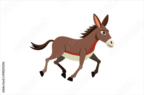 mule vector,  icon vector illustration , mule silhouette of a mule isolated on a white background, eps, png, svg,  vector,