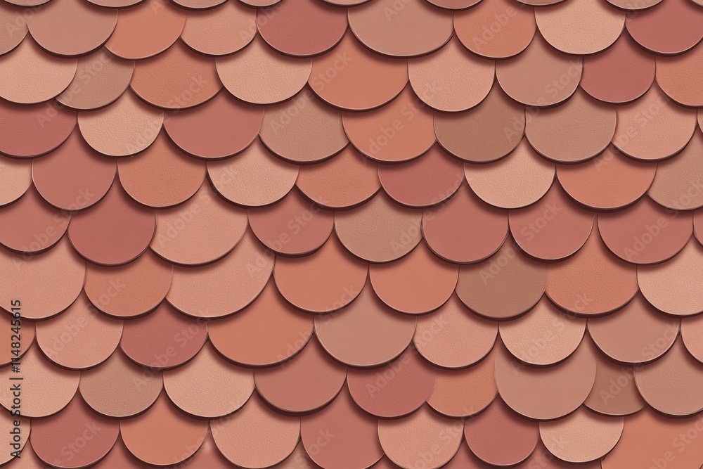 PANTONE 17-1230 Mocha Mousse Minimalist 3D Pattern Wallpaper Design PANTONE 17-1230 Mocha Mousse Minimalist 3D Pattern Wallpaper Design
