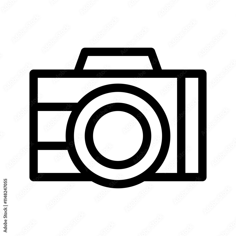 Camera Icon Vector Symbol Design Illustration