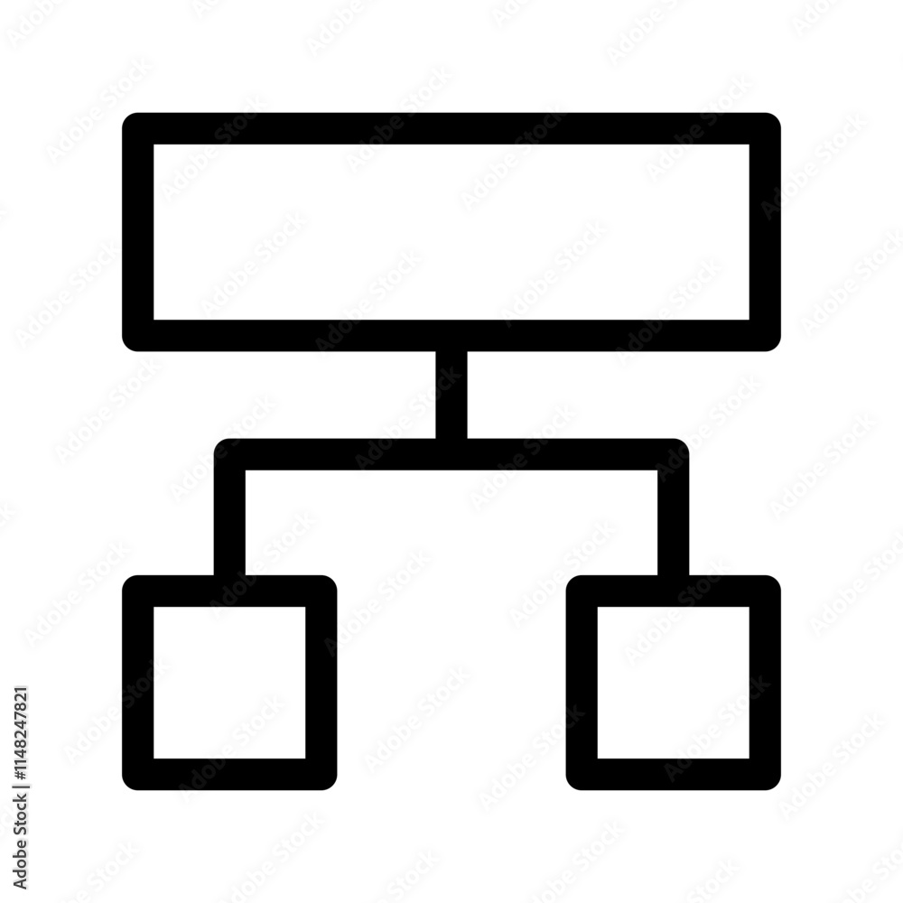 Flowchart Icon Vector Symbol Design Illustration Flowchart Icon Vector Symbol Design Illustration