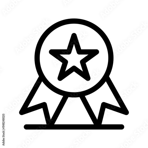 Medal Icon Vector Symbol Design Illustration
