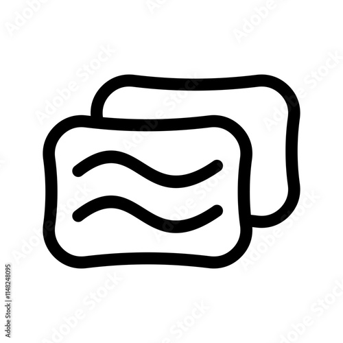 Cushion Icon Vector Symbol Design Illustration