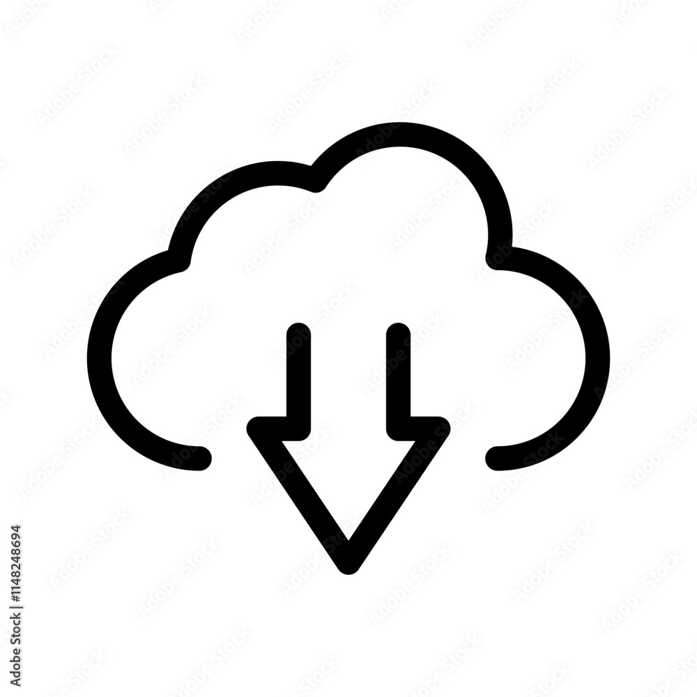 Download Icon Vector Symbol Design Illustration Download Icon Vector Symbol Design Illustration
