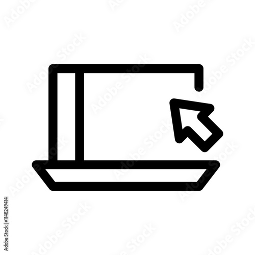 Notebook Icon Vector Symbol Design Illustration