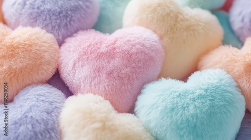 Valentine's Day Themed Background, Generative AI