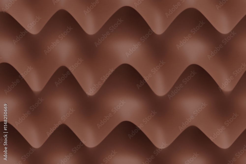 PANTONE 17-1230 Mocha Mousse Minimalist 3D Pattern Wallpaper Design PANTONE 17-1230 Mocha Mousse Minimalist 3D Pattern Wallpaper Design