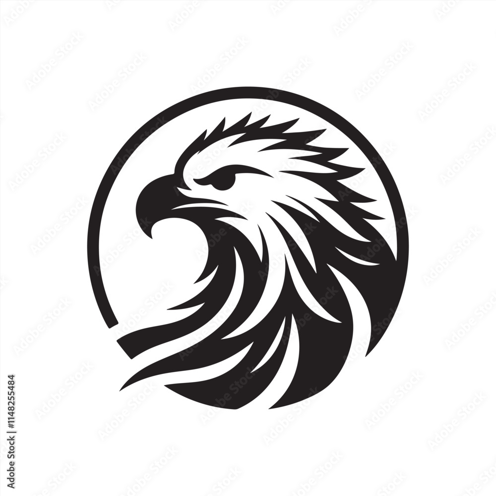 eagle silhouette vector clip art logo design eagle silhouette vector clip art logo design