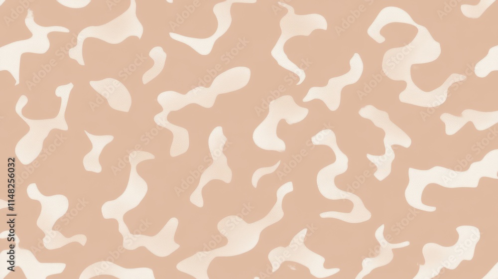PANTONE 17-1230 Mocha Mousse Minimalist 3D Pattern Wallpaper Design PANTONE 17-1230 Mocha Mousse Minimalist 3D Pattern Wallpaper Design