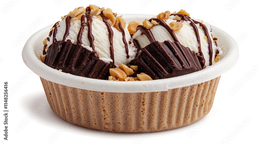 Delicious Peanut Butter Chocolate Ice Cream Cups Delicious Peanut Butter Chocolate Ice Cream Cups