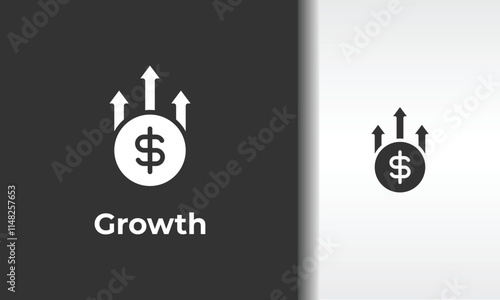 Growth Vector, Icon Or Logo Sign Isolated Symbol Illustration