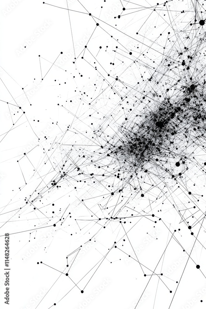 A black and white photo of a cityscape with many dots. The dots are scattered all over the photo, and the photo is mostly white A black and white photo of a cityscape with many dots. The dots are scattered all over the photo, and the photo is mostly white