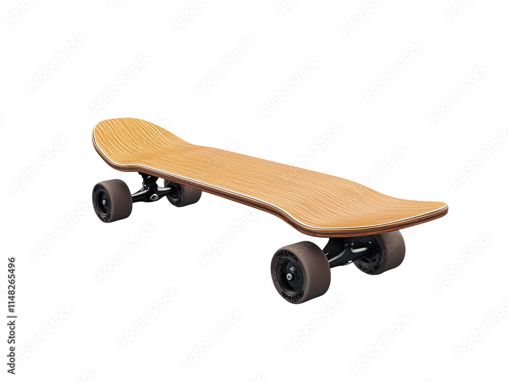 Skateboard Isolated On Transparent Background, perfect for sports designs, product mockups, and urban-themed project Skateboard Isolated On Transparent Background, perfect for sports designs, product mockups, and urban-themed project