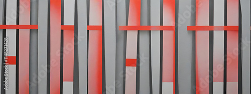 Wallpaper Mural illustrazione sfondo con elementi astratti a tema geometrico surreale Torontodigital.ca