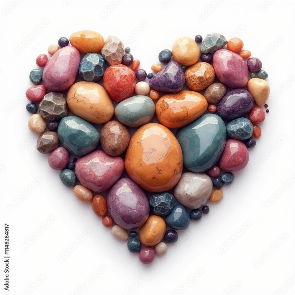 Realistic Heart Shape Vector with Detailed Textures and Natural Colors on White Background
Realistic Heart Shape Vector with Detailed Textures and Natural Colors on White Background