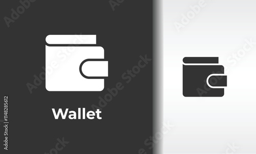 Wallet Vector, Icon Or Logo Sign Isolated Symbol Illustration