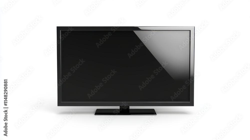 A sleek flat-screen TV on a modern stand, ready for your viewing enjoyment. Its sleek design enhances any home. Perfect for entertainment in a stylish living space. A sleek flat-screen TV on a modern stand, ready for your viewing enjoyment. Its sleek design enhances any home. Perfect for entertainment in a stylish living space.
