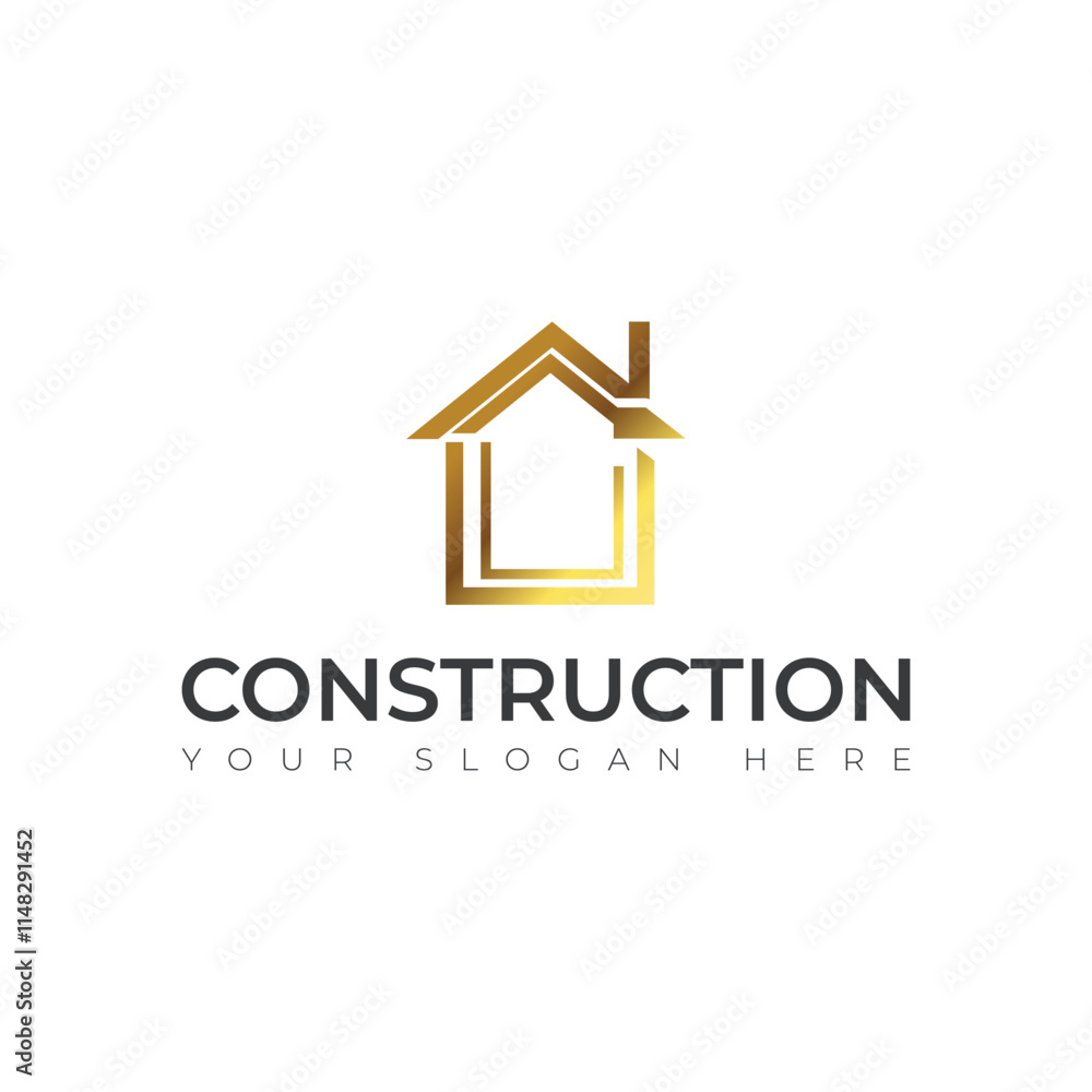 Real Estate vector building construction Repair logo Real Estate vector building construction Repair logo
