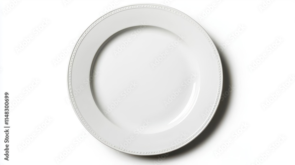 a ceramic plate, dinnerware, elegant design, minimalist white, isolated on white background a ceramic plate, dinnerware, elegant design, minimalist white, isolated on white background