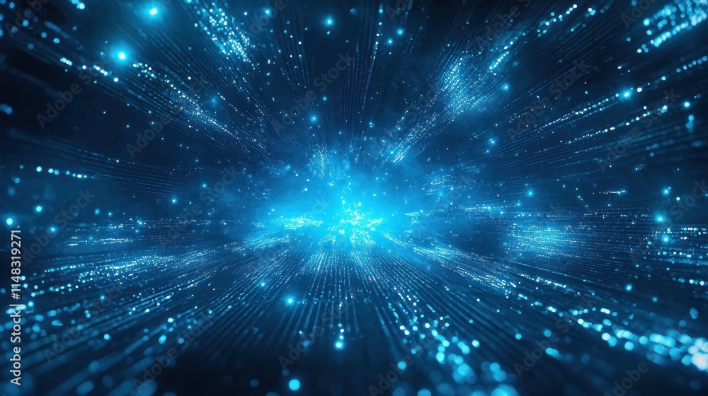 Digital Galaxy: A mesmerizing journey through a vibrant, cosmic tunnel of light and data streams, radiating energy and futuristic innovation. Digital Galaxy: A mesmerizing journey through a vibrant, cosmic tunnel of light and data streams, radiating energy and futuristic innovation.