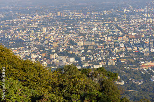 Doi Suthep temple near Chiang Mai, Thailand photo