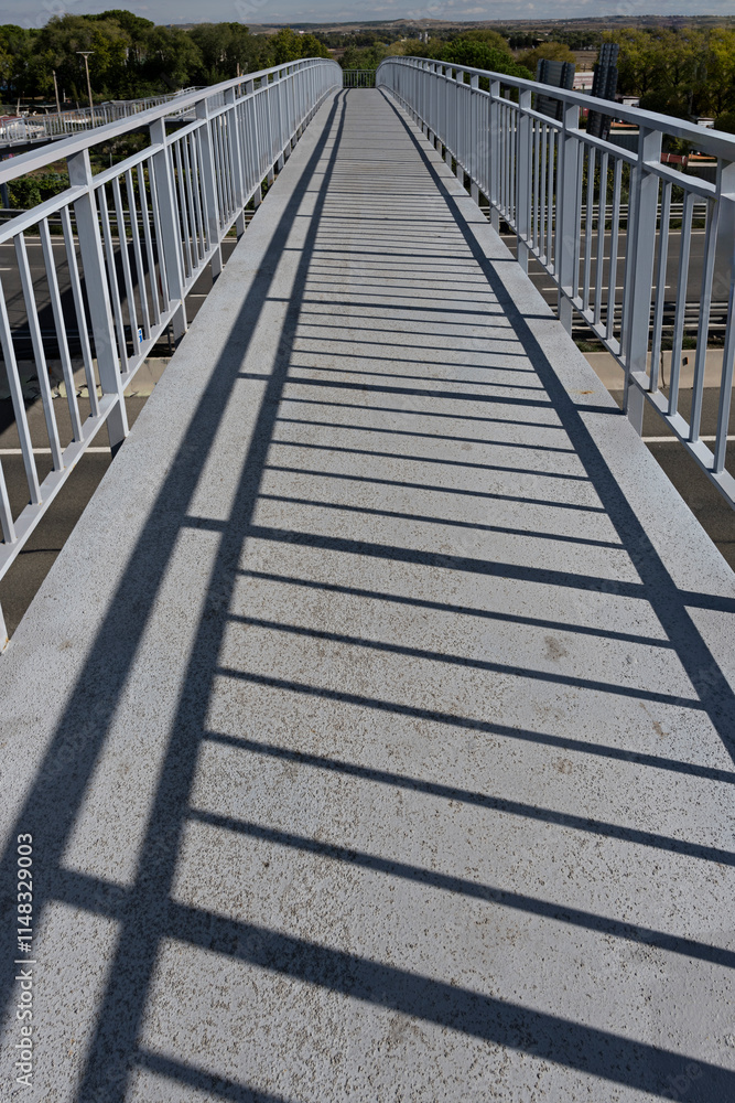 footbridges are generally built of steel, concrete, wood or a combination of these materials