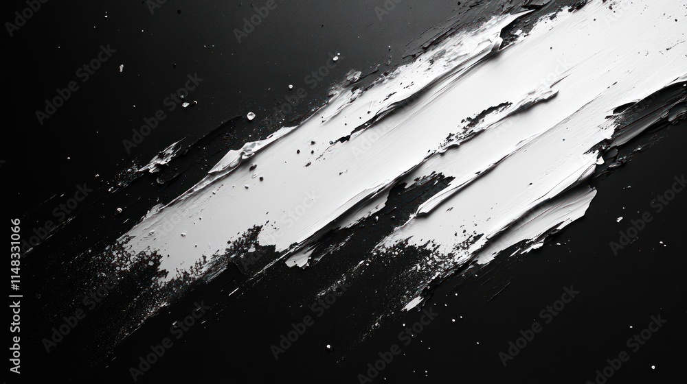 Abstract black and white paint texture background. Abstract black and white paint texture background.