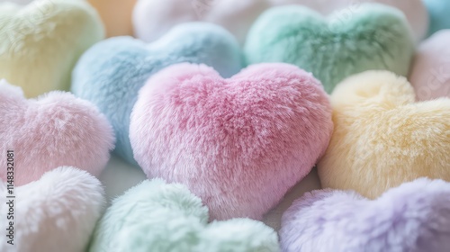 Valentine's Day Themed Background, Generative AI