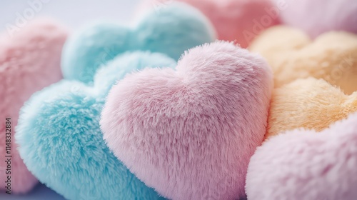 Valentine's Day Themed Background, Generative AI