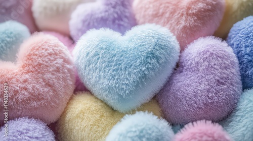 Valentine's Day Themed Background, Generative AI