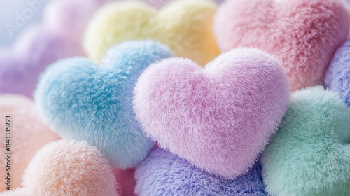 Valentine's Day Themed Background, Generative AI