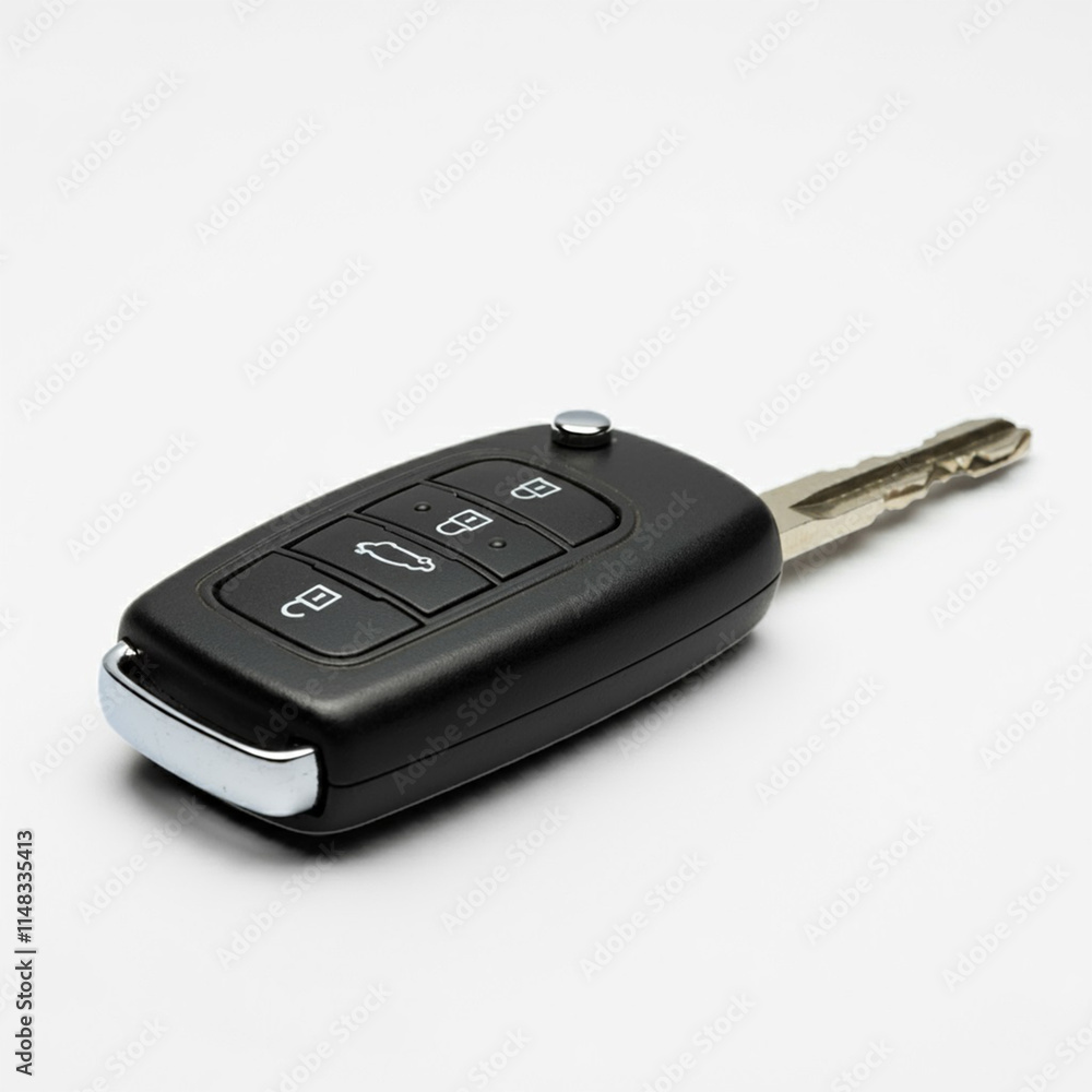 Car key with remote control on isolated background
Car key with remote control on isolated background