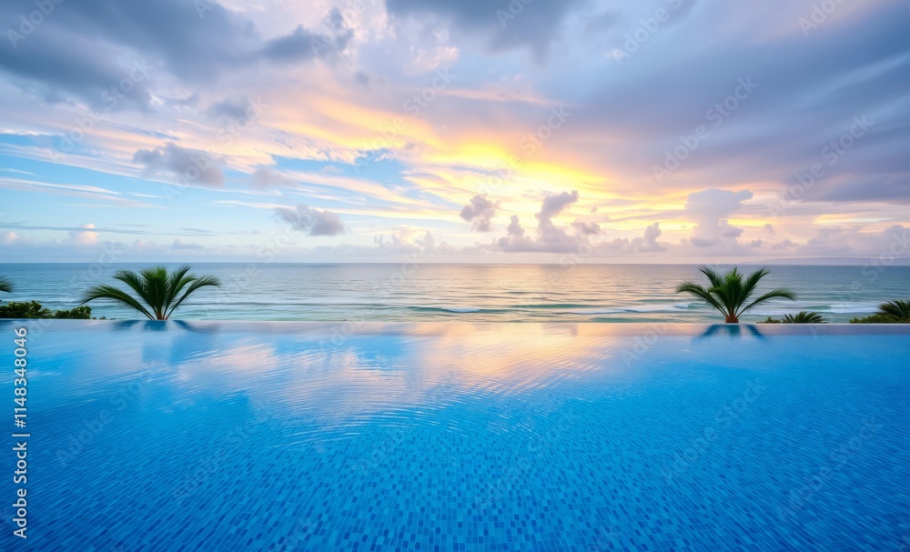 View from the pool ocean front property ocean property house home beach real estate View from the pool ocean front property ocean property house home beach real estate