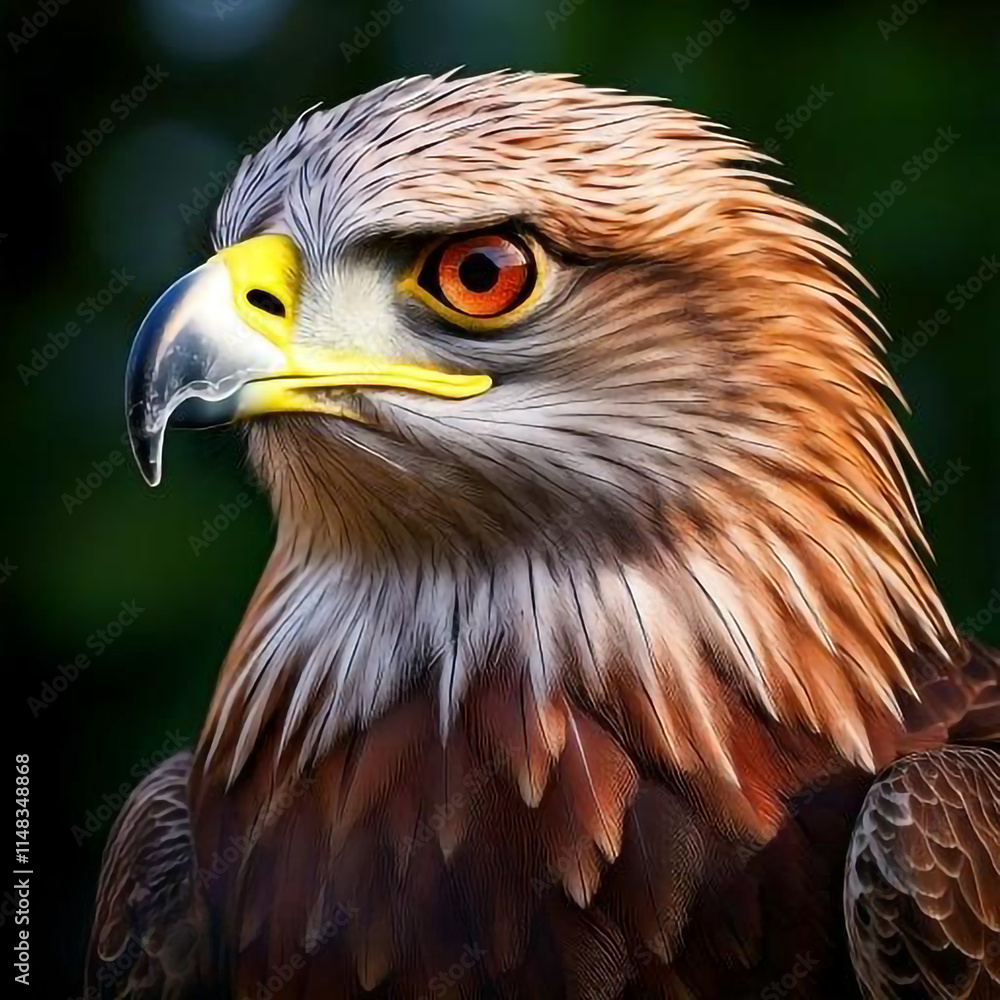 Fototapeta premium portrait of a eagle