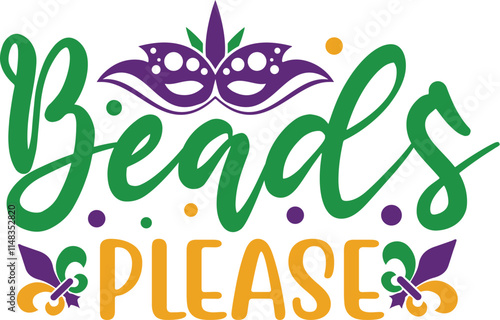 mardi gras svg design