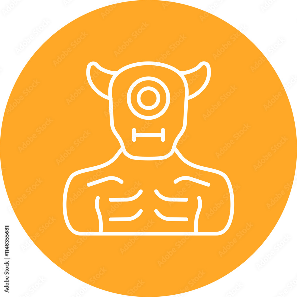 Cyclop Monster Icon Cyclop Monster Icon