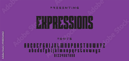 Creative font. Modern abstract digital tech font. Logo creative font, type, technology, movie, digital, music, movie. Fonts and illustration in vector format.