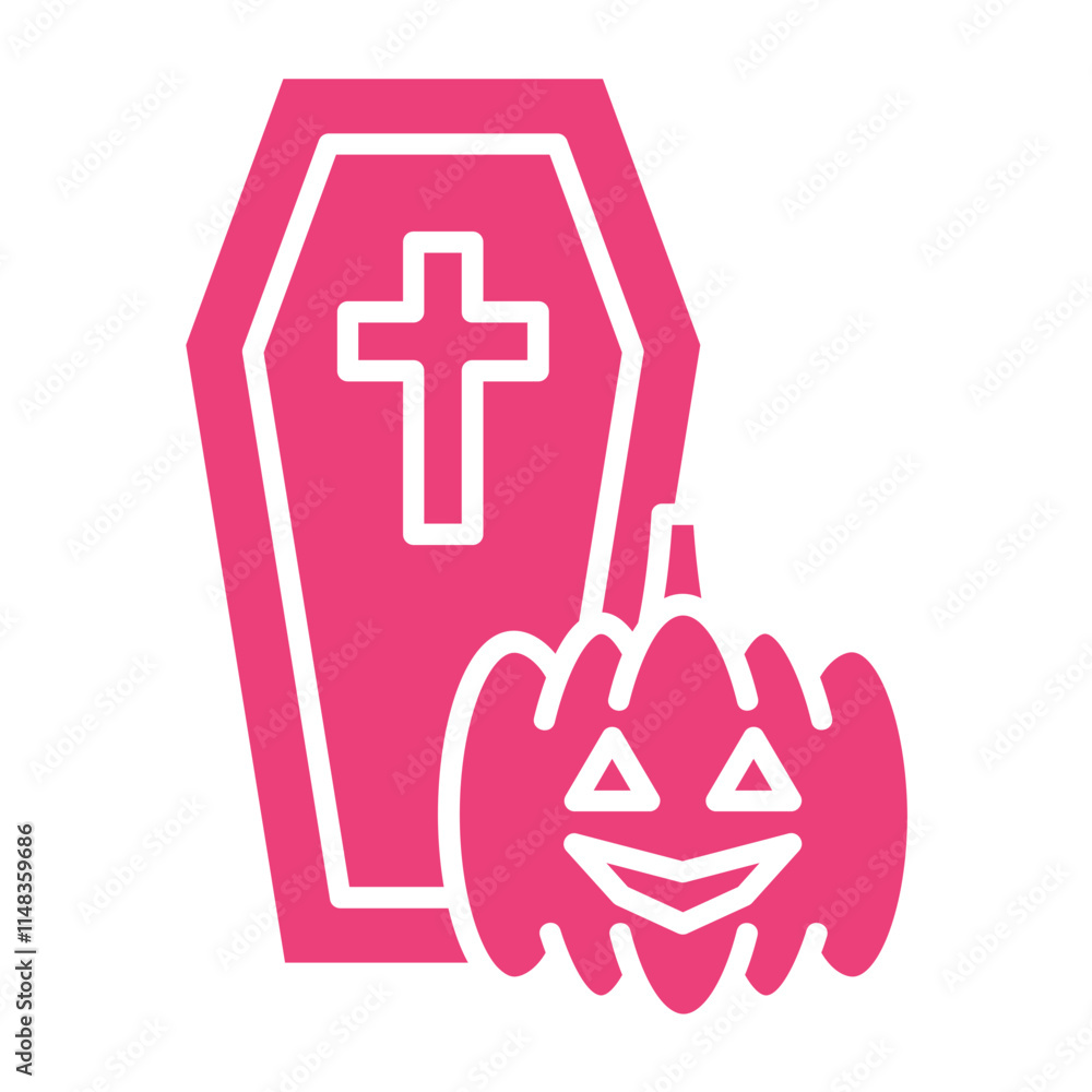 Fototapeta premium Casket Icon
